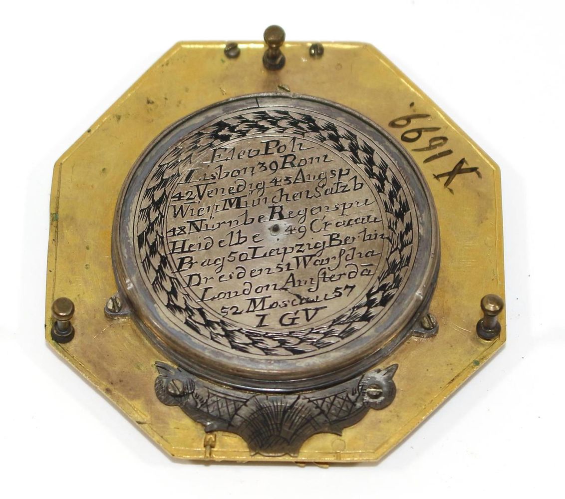 Große Abbildung Nr.3: 125-2174 Äquatoriale Sonnenuhr Vogler,: (Varia)