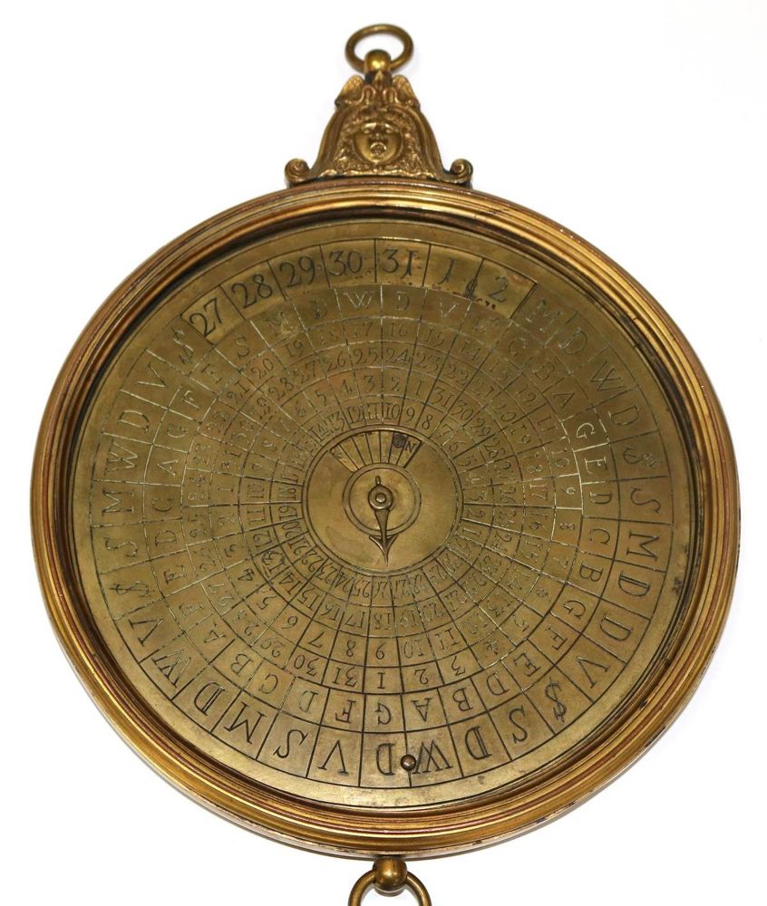 Große Abbildung Nr.2: 125-2201 Ewiger Kalender.: (Varia, Kalender)