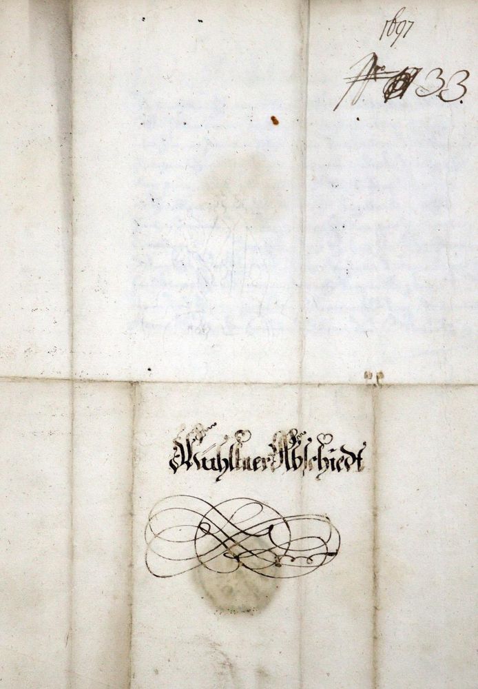 Große Abbildung Nr.3: 125-226 Mühllner Abschiedt.: (Handschriften, Stockerau)