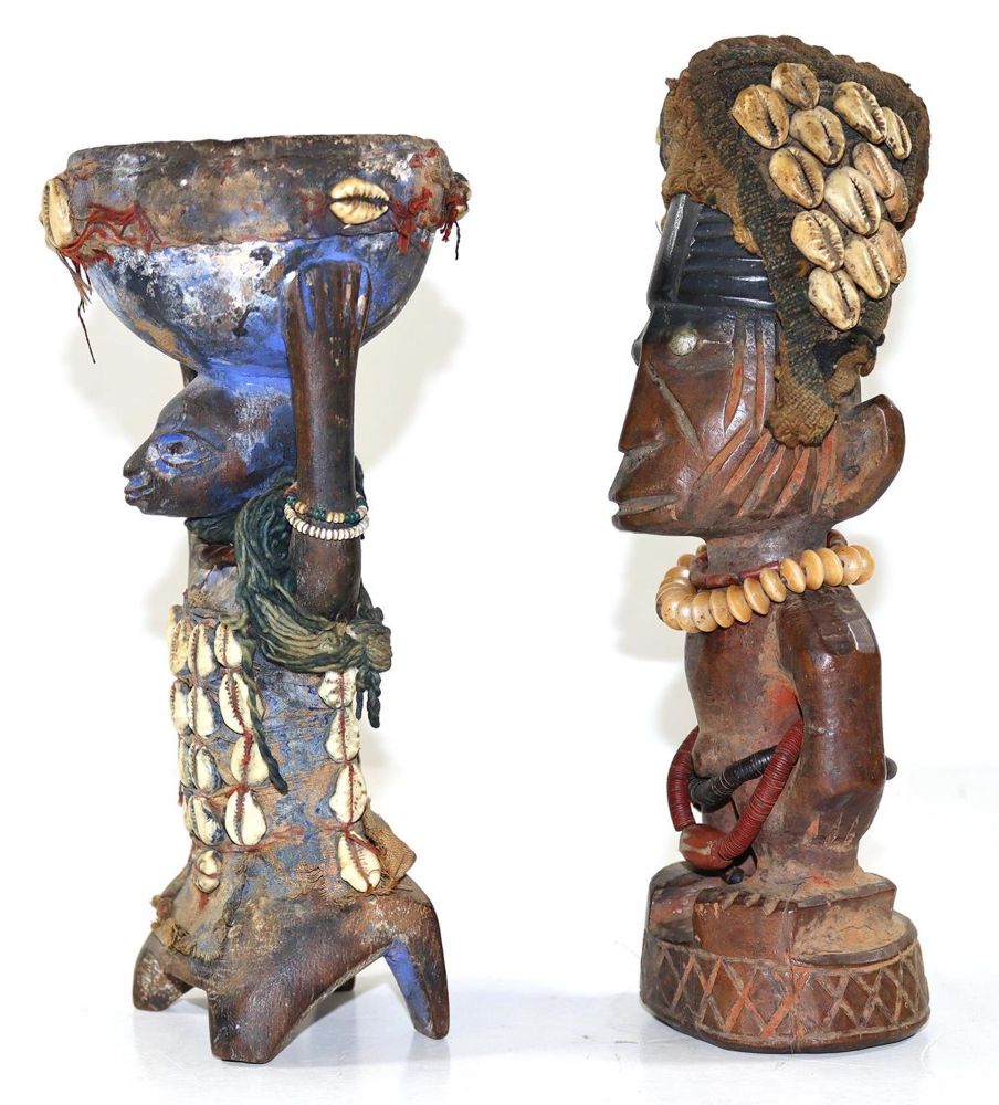 Große Abbildung Nr.2: 125-2266 Ibeji Yorube Nigeria.: (Afrika)