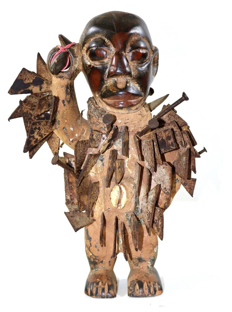 Große Abbildung Nr.1: 125-2276 Nagelfetisch D.R.Kongo.: (Afrika)