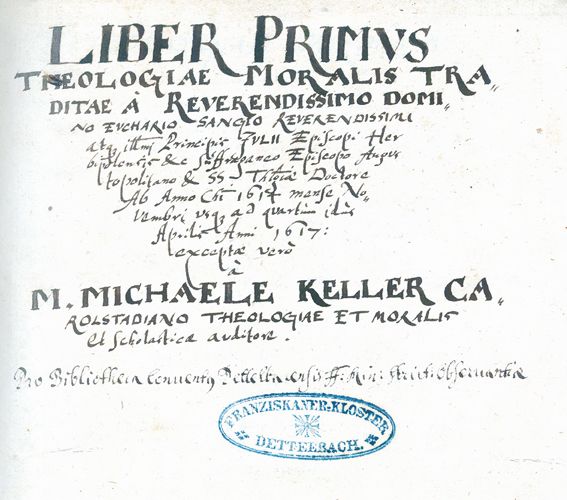 Große Abbildung Nr.1: 125-229 Theologia moralis.: (Handschriften)