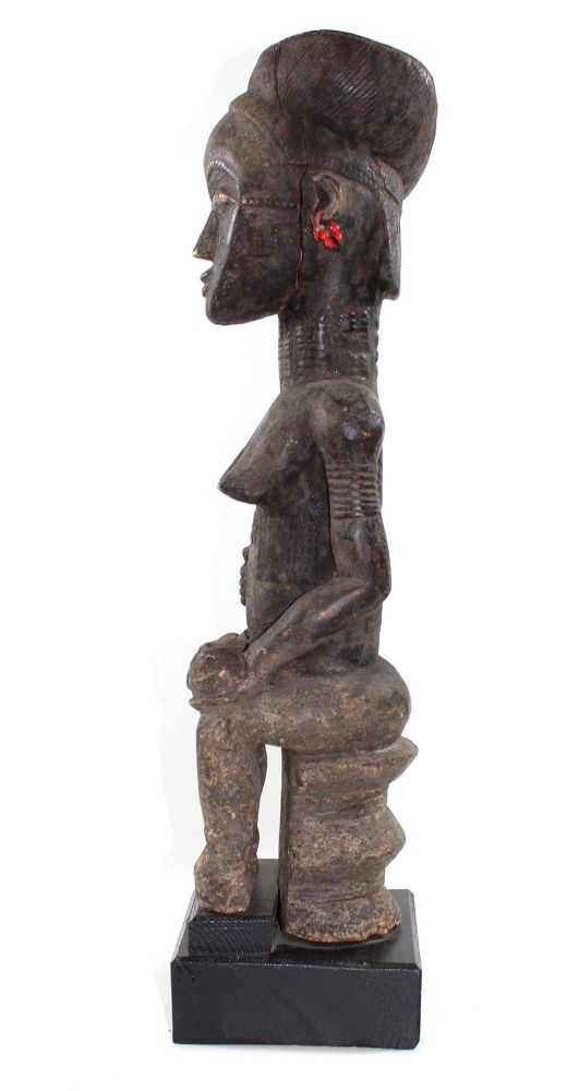Große Abbildung Nr.2: 125-2293 Baule Agni.: (Afrika, Sammlung Wolfgang Nerlich, Figuren)