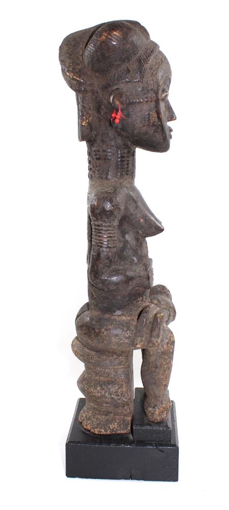 Große Abbildung Nr.4: 125-2293 Baule Agni.: (Afrika, Sammlung Wolfgang Nerlich, Figuren)
