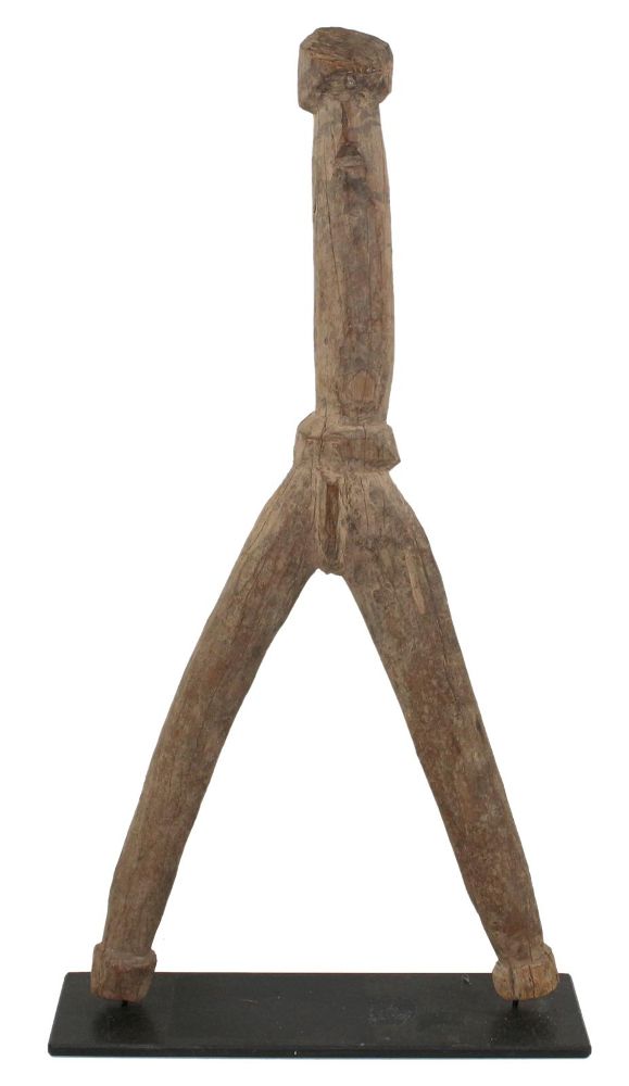 Große Abbildung Nr.1: 125-2300 Dagari alte Altarfigur.: (Afrika, Sammlung Wolfgang Nerlich, Figuren)
