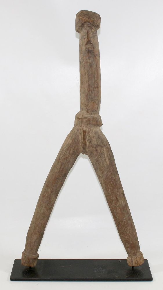Große Abbildung Nr.3: 125-2300 Dagari alte Altarfigur.: (Afrika, Sammlung Wolfgang Nerlich, Figuren)