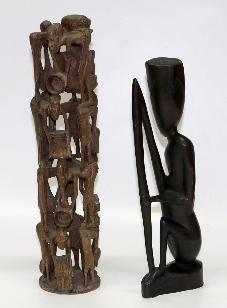 Große Abbildung Nr.2: 125-2328 Kenia, Tansania.: (Afrika, Sammlung Wolfgang Nerlich, Figuren)