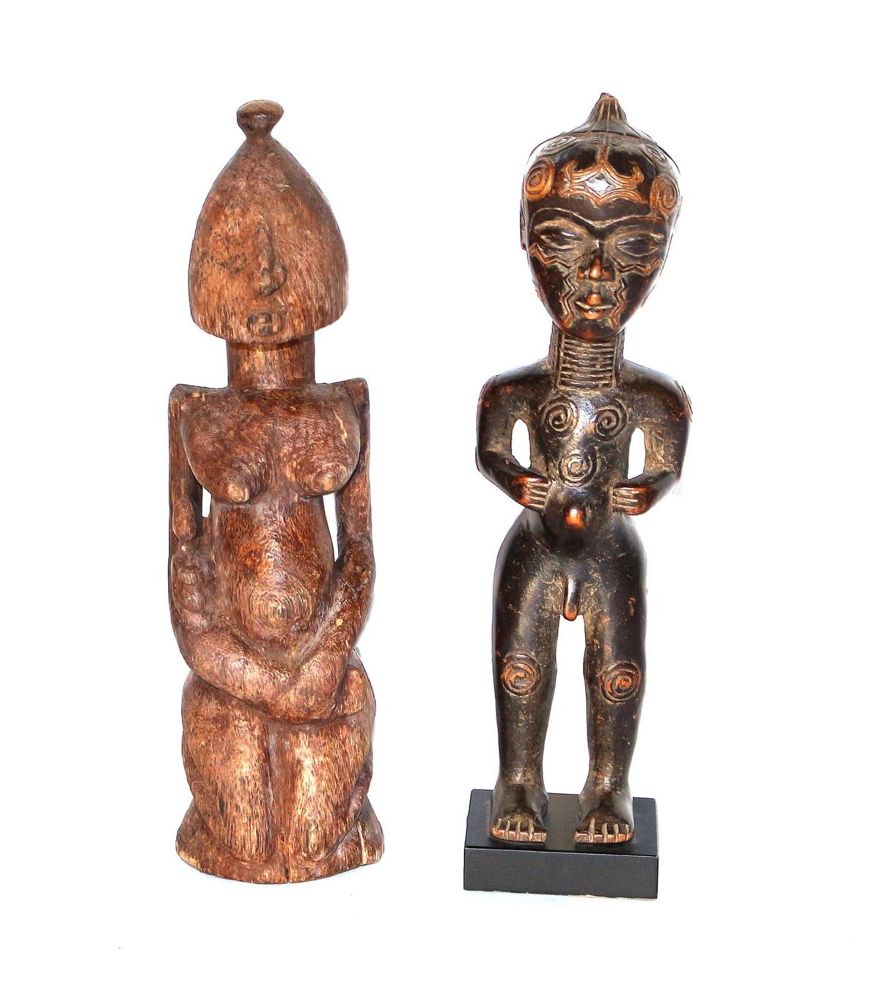 Große Abbildung Nr.1: 125-2332 Kongo, Mali.: (Afrika, Sammlung Wolfgang Nerlich, Figuren)