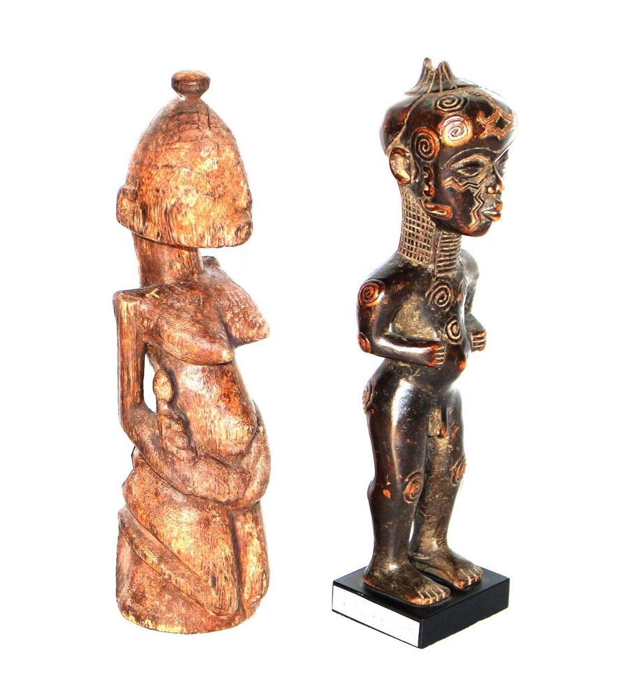 Große Abbildung Nr.2: 125-2332 Kongo, Mali.: (Afrika, Sammlung Wolfgang Nerlich, Figuren)