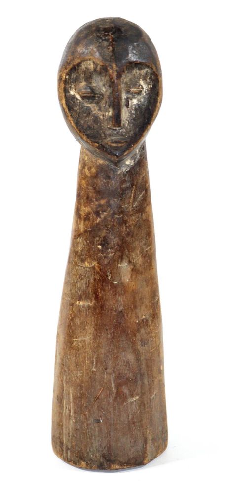 Große Abbildung Nr.1: 125-2340 Lega alte Janusfigur.: (Afrika, Sammlung Wolfgang Nerlich, Figuren)