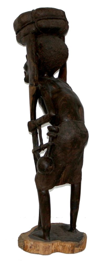 Große Abbildung Nr.3: 125-2346 Makonde Elfenbeinküste.: (Afrika, Sammlung Wolfgang Nerlich, Figuren)