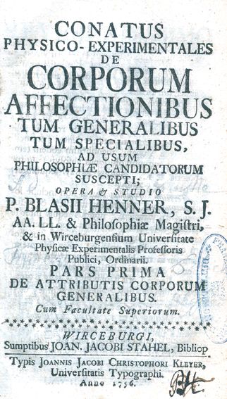 Große Abbildung Nr.1: 125-235 Henner,B.: (Alte Drucke, Handschriften und Theologie)