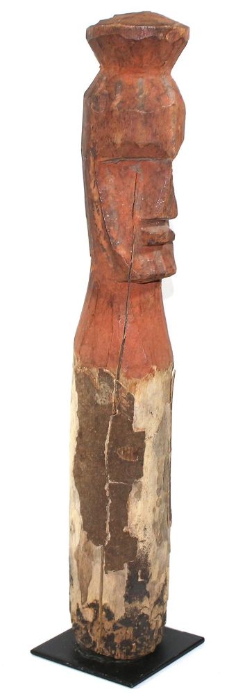 Große Abbildung Nr.2: 125-2367 Pende Pfostenoberteil: (Afrika, Sammlung Wolfgang Nerlich, Figuren)