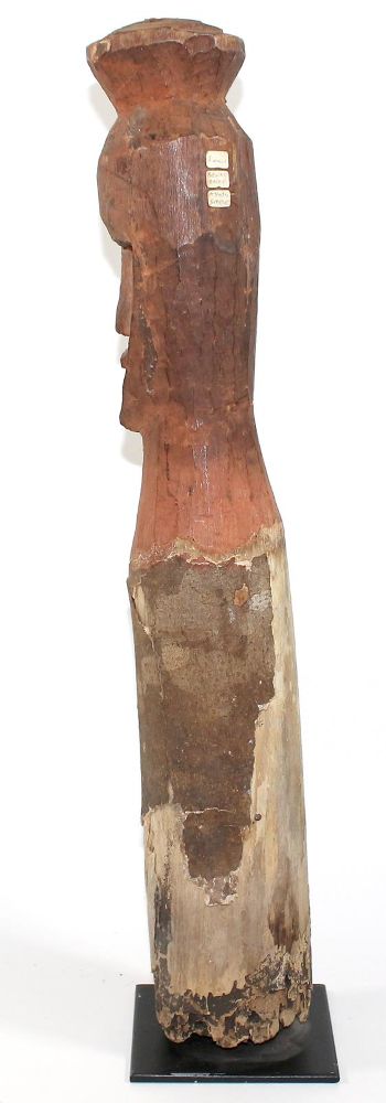 Große Abbildung Nr.3: 125-2367 Pende Pfostenoberteil: (Afrika, Sammlung Wolfgang Nerlich, Figuren)