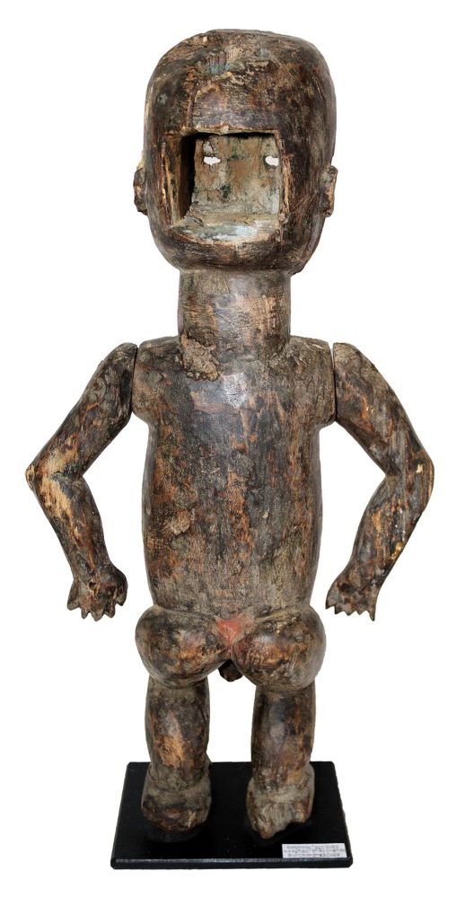 Große Abbildung Nr.4: 125-2370 Salampasu Kongo.: (Afrika, Sammlung Wolfgang Nerlich, Figuren)