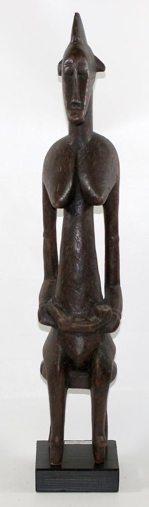 Große Abbildung Nr.2: 125-2376 Senufo Elfenbeinküste.: (Afrika, Sammlung Wolfgang Nerlich, Figuren)