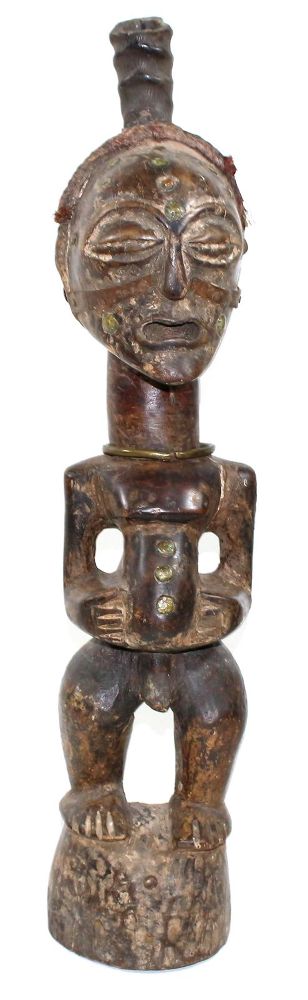 Große Abbildung Nr.2: 125-2382 Songye Kongo.: (Afrika, Sammlung Wolfgang Nerlich, Figuren)