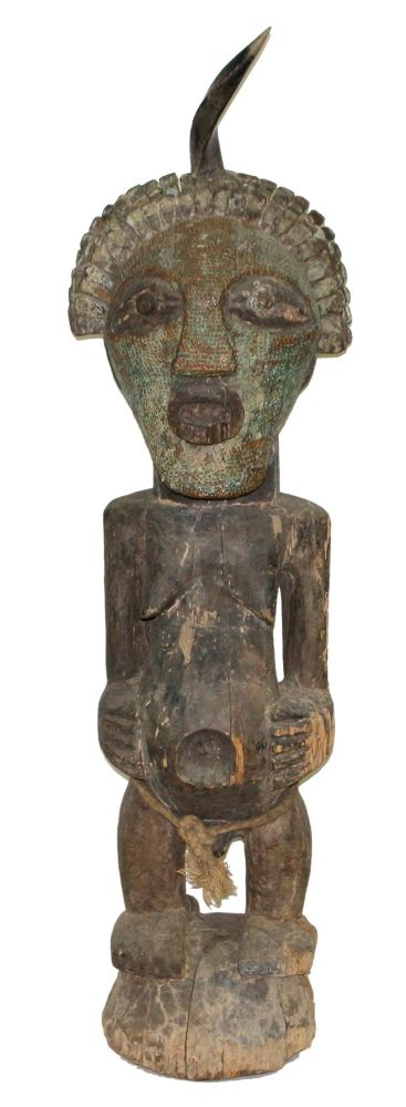 Große Abbildung Nr.1: 125-2384 Songye Kongo.: (Afrika, Sammlung Wolfgang Nerlich, Figuren)