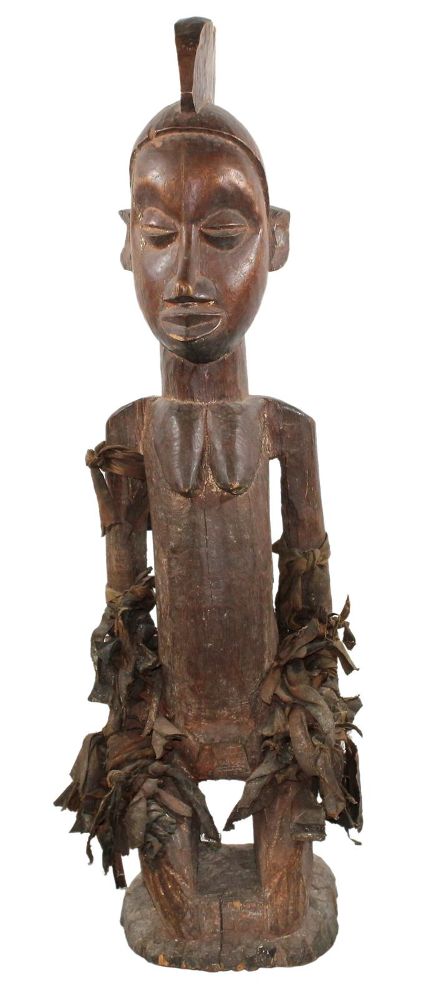 Große Abbildung Nr.1: 125-2397 Yaka, D.R.Kongo.: (Afrika, Sammlung Wolfgang Nerlich, Figuren)