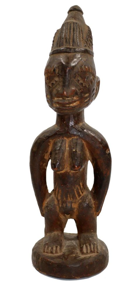 Große Abbildung Nr.1: 125-2406 Yoruba Nigeria.: (Afrika, Sammlung Wolfgang Nerlich, Figuren)