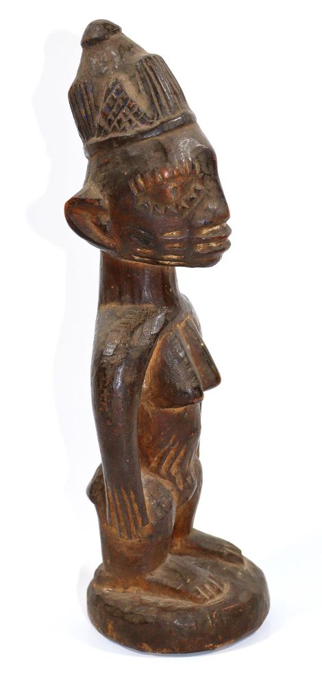 Große Abbildung Nr.2: 125-2406 Yoruba Nigeria.: (Afrika, Sammlung Wolfgang Nerlich, Figuren)