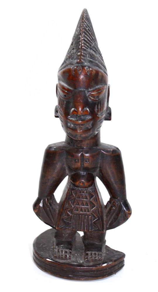 Große Abbildung Nr.1: 125-2408 Yoruba Nigeria.: (Afrika, Sammlung Wolfgang Nerlich, Figuren)
