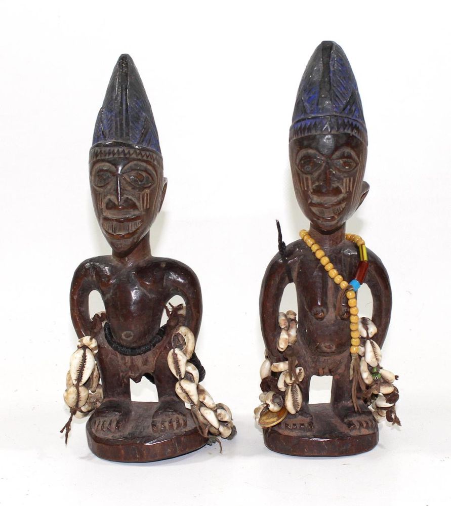 Große Abbildung Nr.1: 125-2409 Yoruba Nigeria.: (Afrika, Sammlung Wolfgang Nerlich, Figuren)