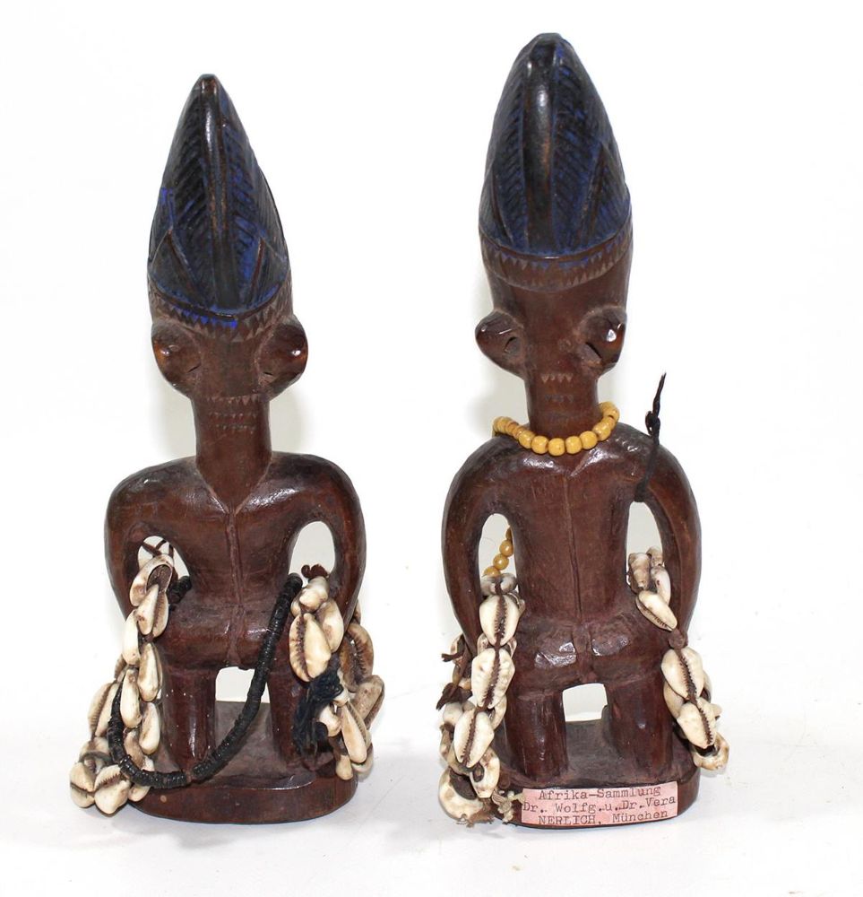Große Abbildung Nr.2: 125-2409 Yoruba Nigeria.: (Afrika, Sammlung Wolfgang Nerlich, Figuren)