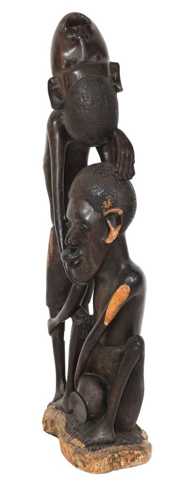 Große Abbildung Nr.2: 125-2413 Makonde Tansania.: (Afrika, Sammlung Wolfgang Nerlich)