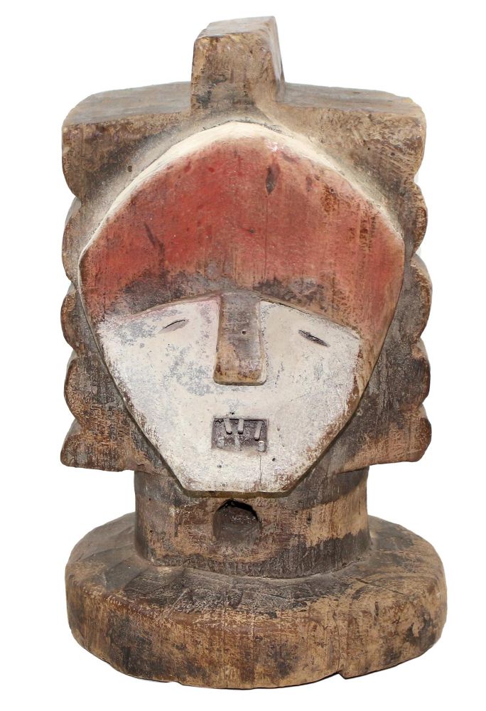 Große Abbildung Nr.1: 125-2414 Ambete Gabun.: (Afrika, Sammlung Wolfgang Nerlich, Masken)