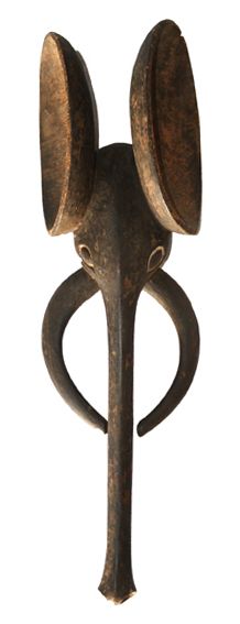 Große Abbildung Nr.1: 125-2420 Bamileke Kamerun.: (Afrika, Sammlung Wolfgang Nerlich, Masken)