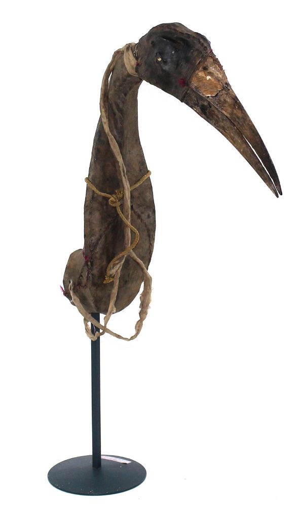 Große Abbildung Nr.1: 125-2424 Burtu Jagdmaske: (Afrika, Sammlung Wolfgang Nerlich, Masken)