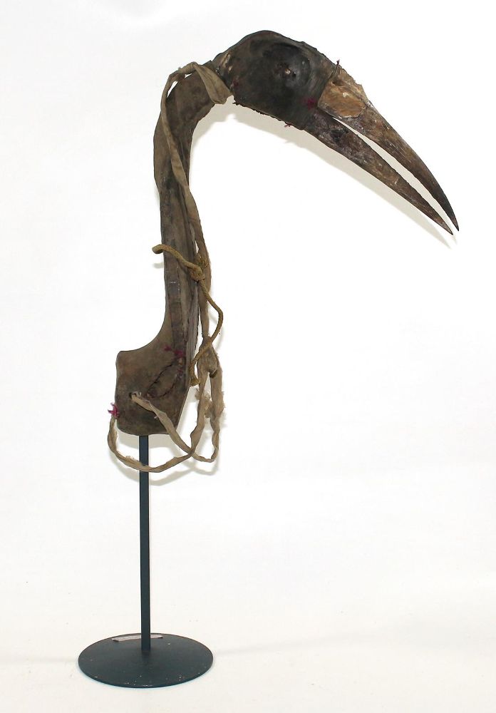 Große Abbildung Nr.4: 125-2424 Burtu Jagdmaske: (Afrika, Sammlung Wolfgang Nerlich, Masken)