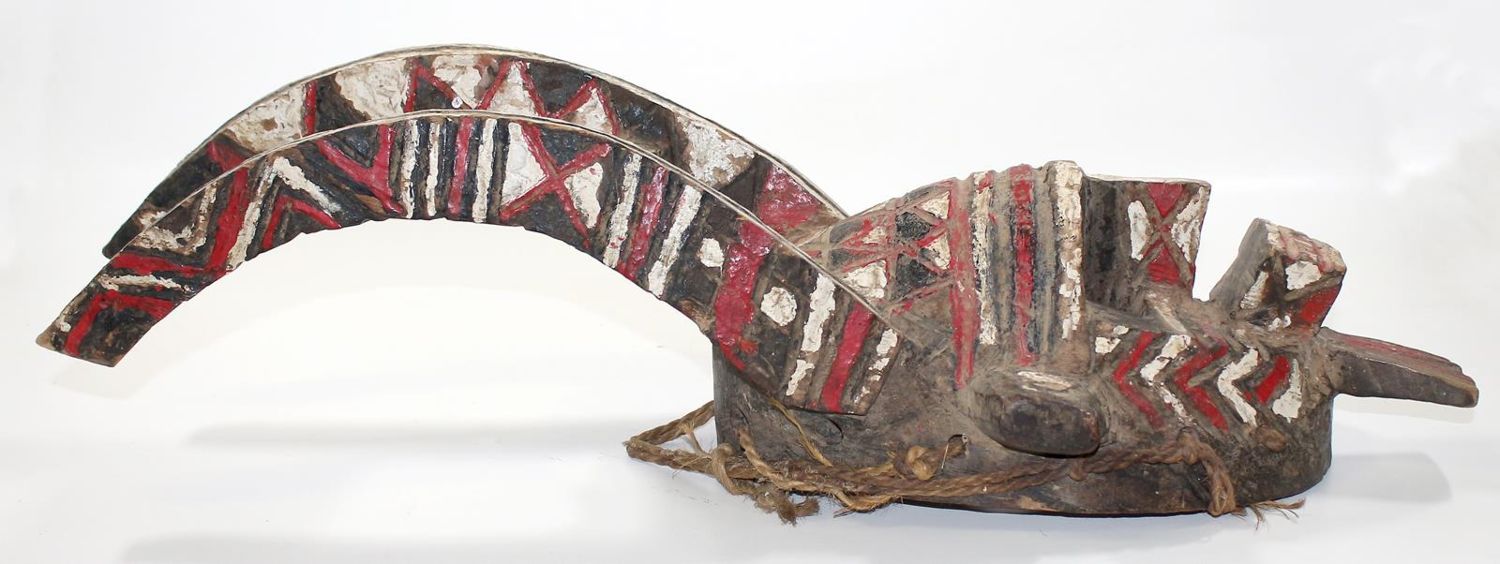 Große Abbildung Nr.2: 125-2427 Bwaka Burkina Faso.: (Afrika, Sammlung Wolfgang Nerlich, Masken)