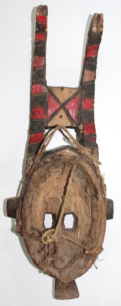 Große Abbildung Nr.3: 125-2427 Bwaka Burkina Faso.: (Afrika, Sammlung Wolfgang Nerlich, Masken)