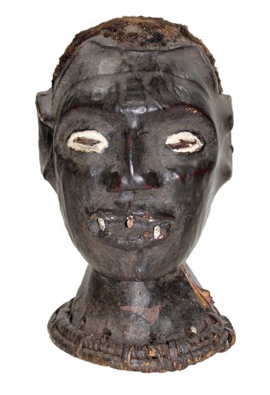Große Abbildung Nr.1: 125-2436 Ekoi, Nigeria.: (Afrika, Sammlung Wolfgang Nerlich, Masken)