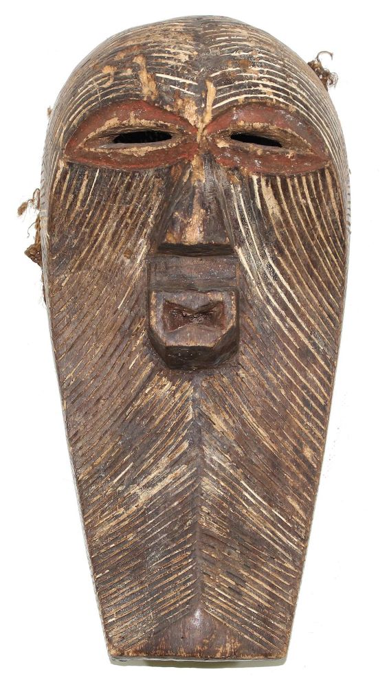 Große Abbildung Nr.1: 125-2449 Kifwebe.: (Afrika, Sammlung Wolfgang Nerlich, Masken)
