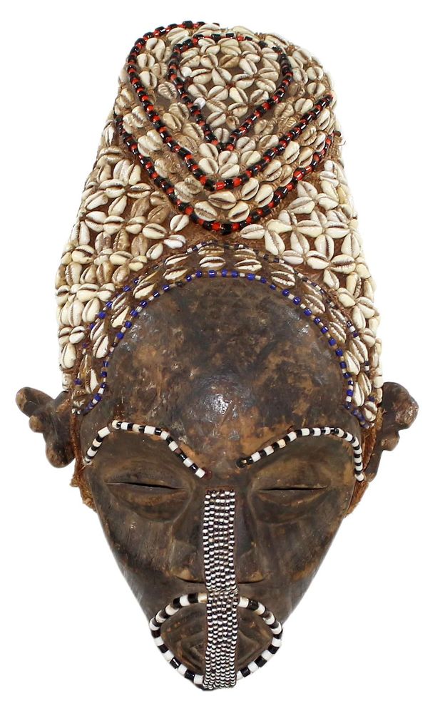 Große Abbildung Nr.3: 125-2454 Kuba D.R.Kongo.: (Afrika, Sammlung Wolfgang Nerlich, Masken)