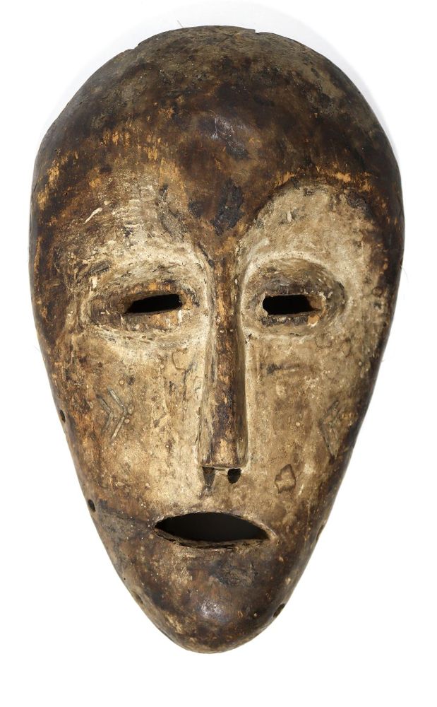Große Abbildung Nr.1: 125-2458 Lega Bwami.: (Afrika, Sammlung Wolfgang Nerlich, Masken)