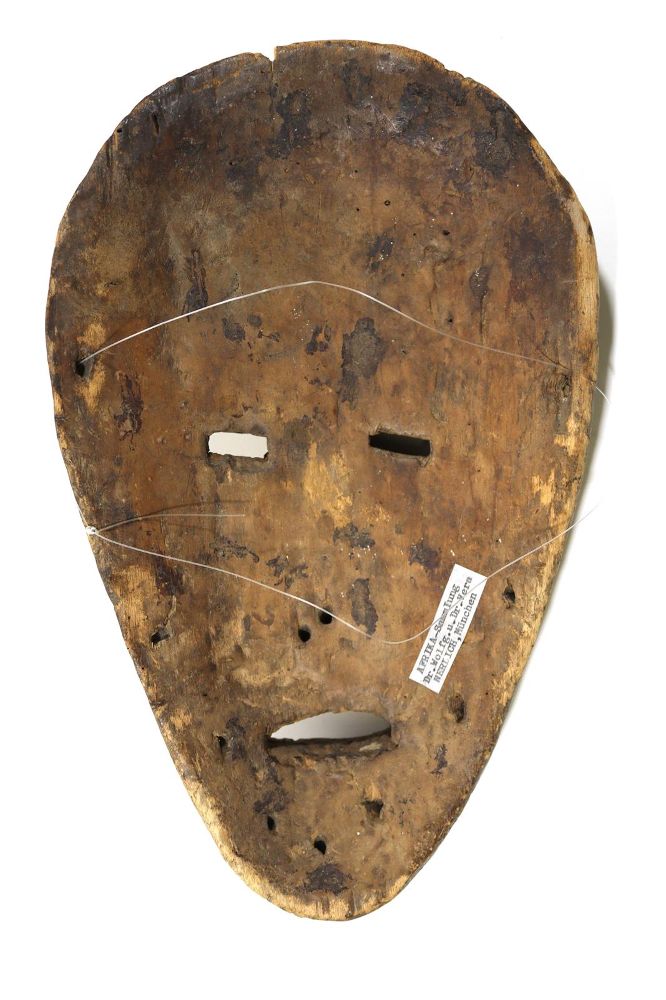 Große Abbildung Nr.3: 125-2458 Lega Bwami.: (Afrika, Sammlung Wolfgang Nerlich, Masken)