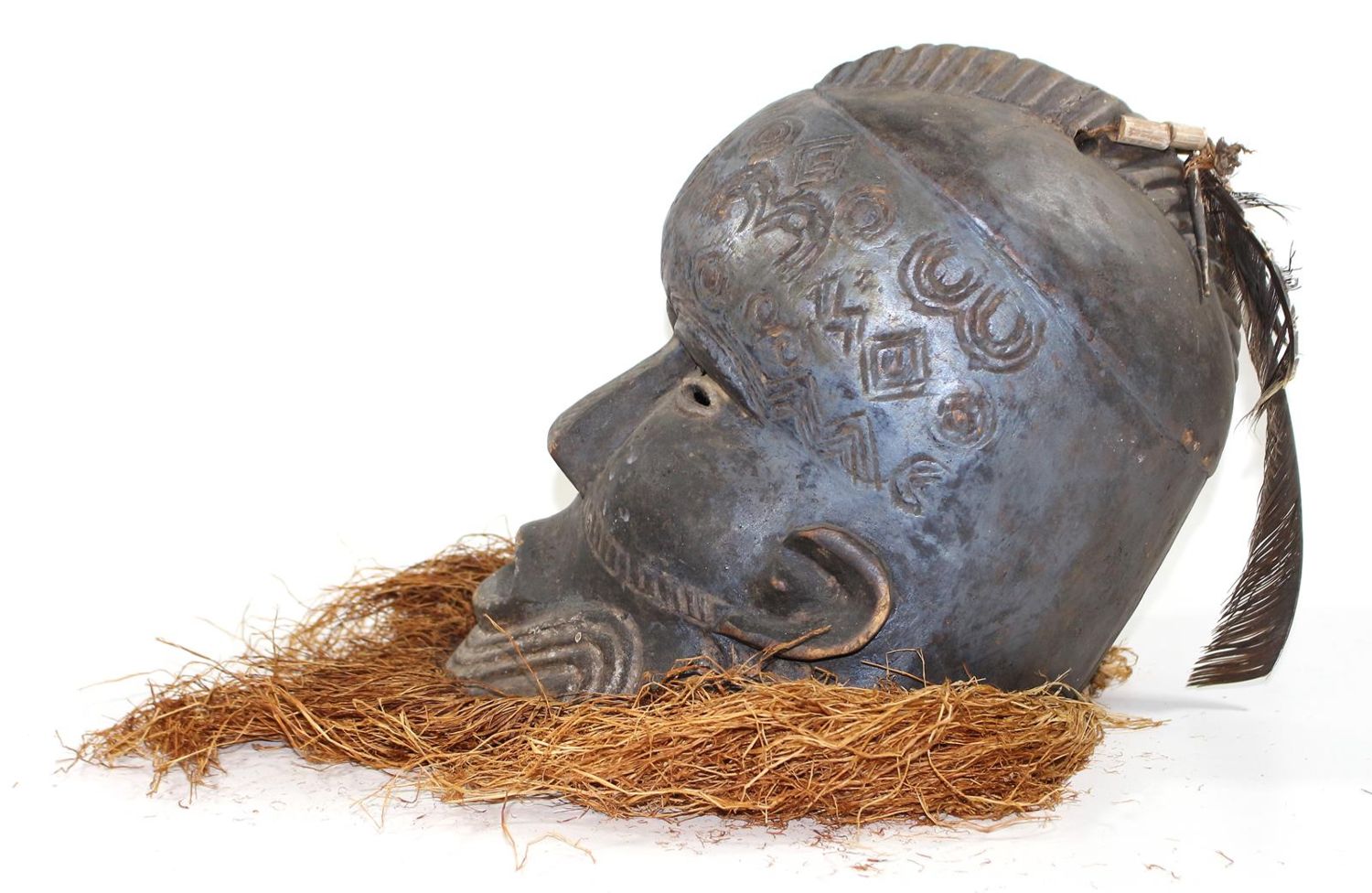 Große Abbildung Nr.2: 125-2468 Lulua Zaire.: (Afrika, Sammlung Wolfgang Nerlich, Masken)