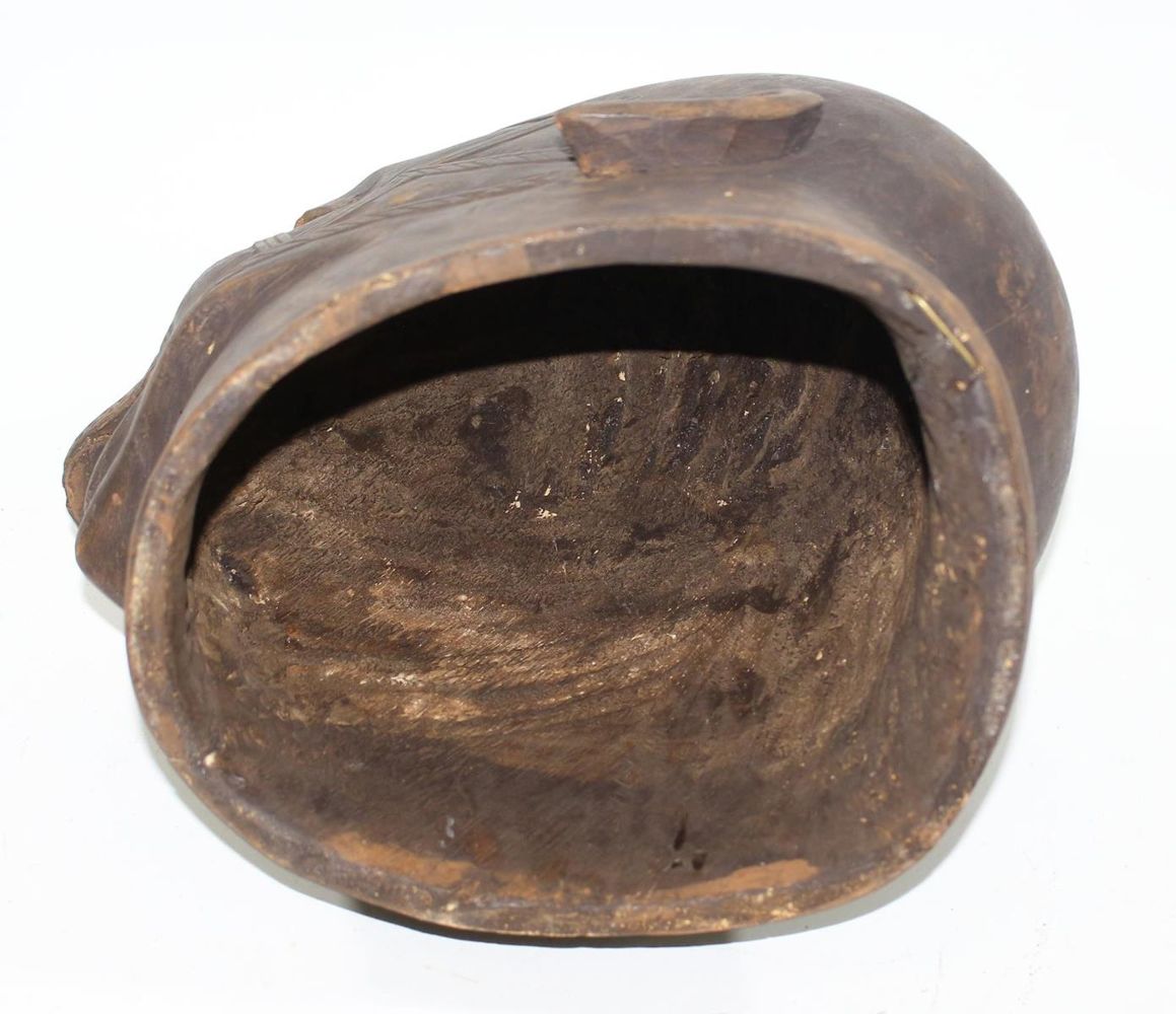 Große Abbildung Nr.5: 125-2469 Makonde Stülpmaske.: (Afrika, Sammlung Wolfgang Nerlich, Masken)