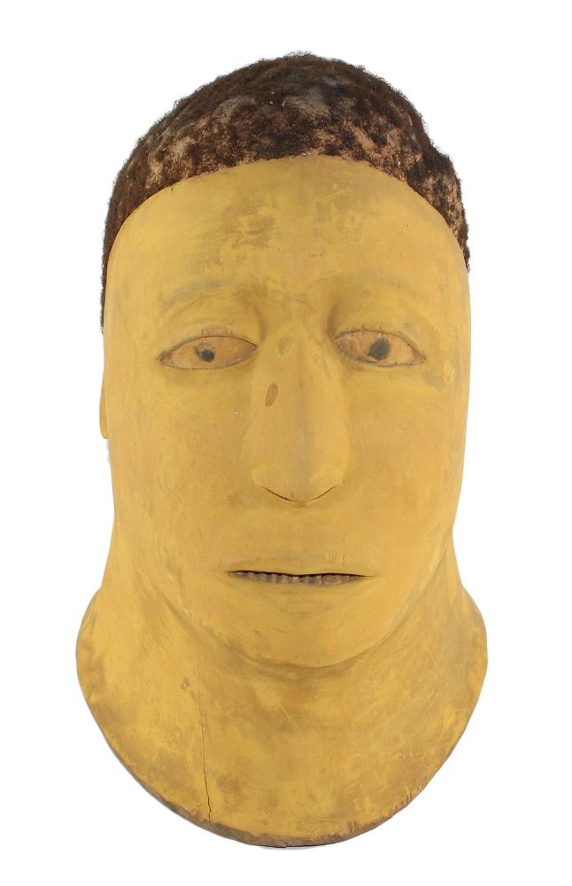 Große Abbildung Nr.1: 125-2470 Makonde Tansania.: (Afrika, Sammlung Wolfgang Nerlich, Masken)