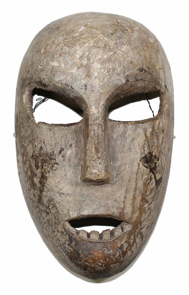 Große Abbildung Nr.1: 125-2477 Mbunda Zambia.: (Afrika, Sammlung Wolfgang Nerlich, Masken)