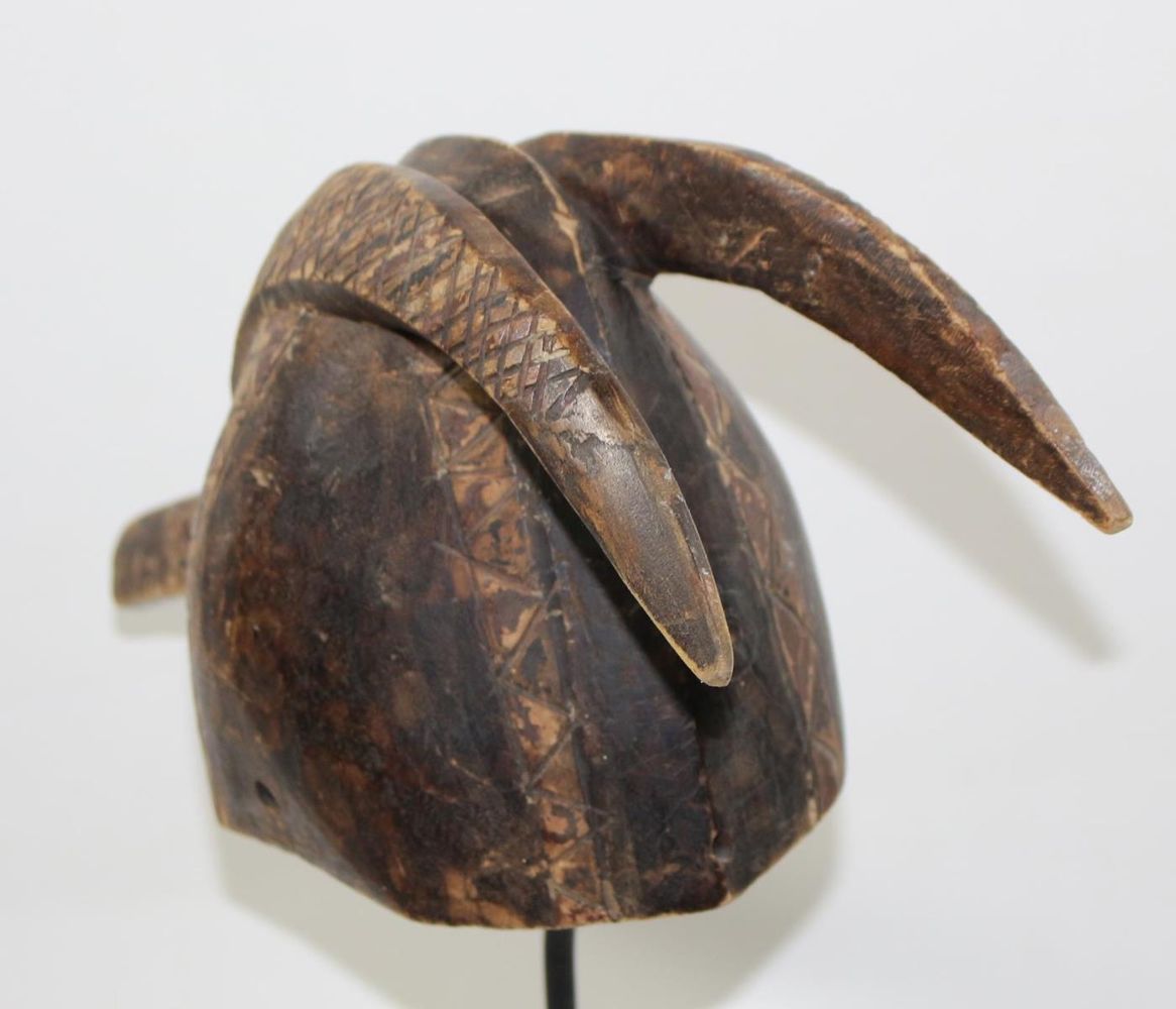 Große Abbildung Nr.2: 125-2481 Mossi Burkina Faso.: (Afrika, Sammlung Wolfgang Nerlich, Masken)