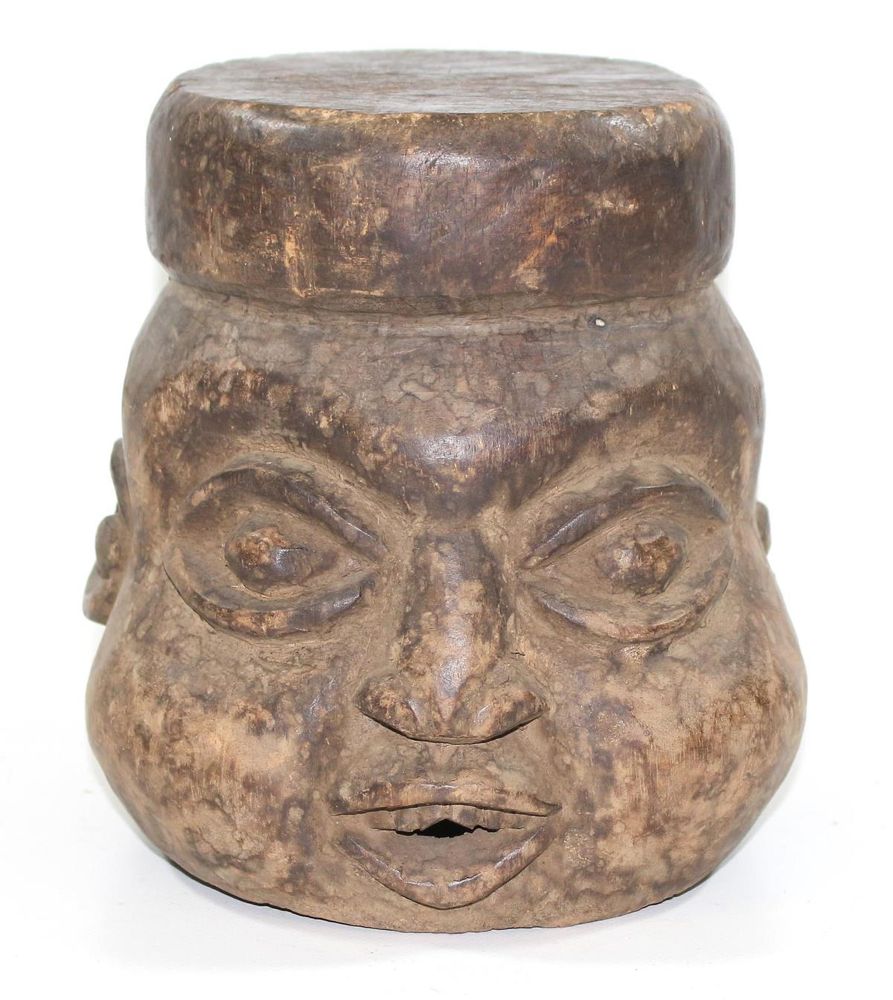 Große Abbildung Nr.1: 125-2486 Oku Helmmaske.: (Afrika, Sammlung Wolfgang Nerlich, Masken)