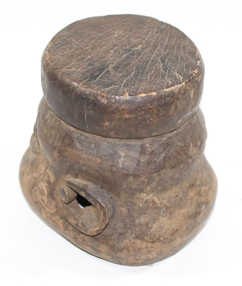 Große Abbildung Nr.3: 125-2486 Oku Helmmaske.: (Afrika, Sammlung Wolfgang Nerlich, Masken)