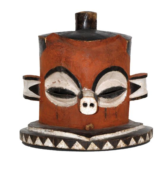 Große Abbildung Nr.1: 125-2487 Pende Kongo.: (Afrika, Sammlung Wolfgang Nerlich, Masken)