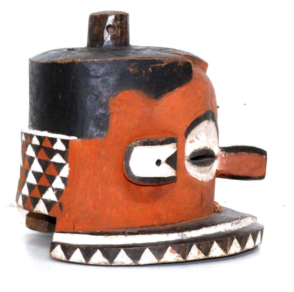 Große Abbildung Nr.4: 125-2487 Pende Kongo.: (Afrika, Sammlung Wolfgang Nerlich, Masken)