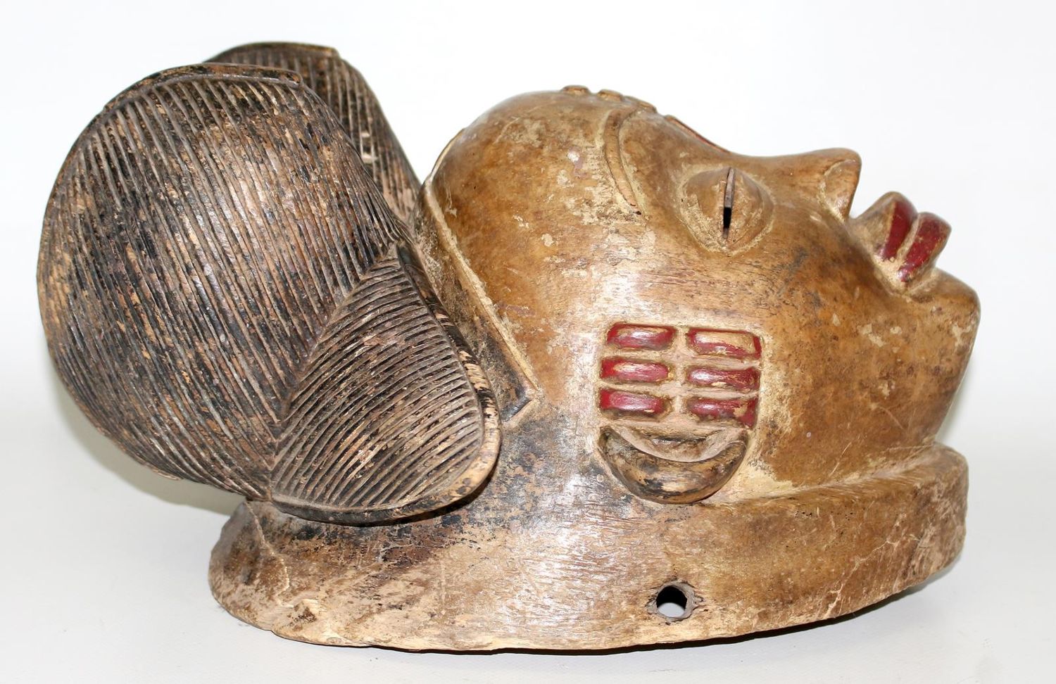 Große Abbildung Nr.2: 125-2490 Punu Gabun.: (Afrika, Sammlung Wolfgang Nerlich, Masken)